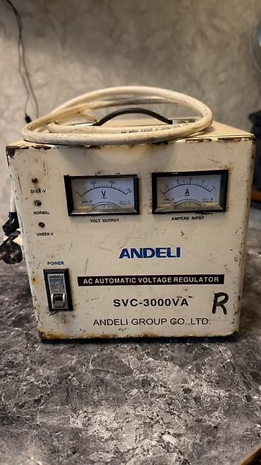 Məhsul: ANDELI SVC-3000VA AC Automatic Voltage Regulator