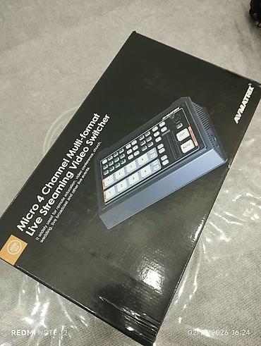ses yazan proqram: AVMATRIX Shark S4 – 2/SDİ 2/HDMİ karta yazır. 2 ci əl bəlkədə 10 — 1
