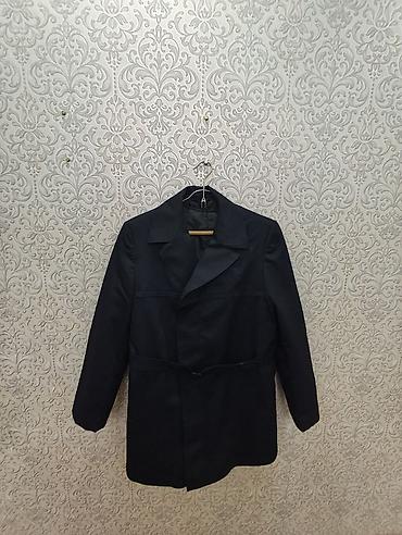 короткое пальто: Мужской плащ, XL, 2XL, 3XL, Gant, Новый, цвет - Черный, Самовывоз — 2