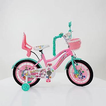 pvc aufblasventil: BICIKL PONY BIKES ROZE/MINT 723-16 Dečiji bicikl u kombinaciji roze i — 1