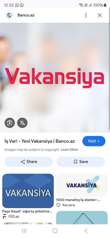bakida otellerde is elanlari: Müəllim tələb olunur