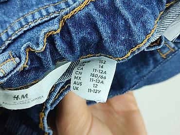 vrs body: Spodnie jeansowe, H&M, 12 lat, 152, stan - Idealny — 6