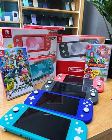 аэрогриль баку: Nintendo Switch Lite əl oyun konsolu. Müxtəlif rənglərdə mövcuddur