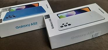 samsung a24 adapter: Samsung Galaxy A52, 128 GB, rəng - Ağ, İki sim kartlı — 1