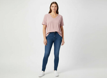 koszulka barcelony 2223: Bpc bonprix collection, T-shirt damski, rozmiar 2XL