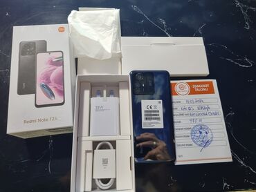 not 5: Xiaomi Redmi Note 12S, 256 GB, 
 Zəmanət, Sensor, Barmaq izi