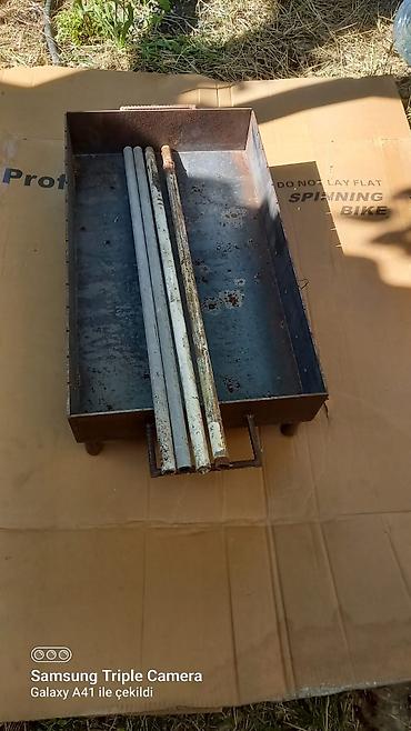 cocoloco kömür: Metal manqal/qril üçün qutu - Material: qalın polad təbəqədən — 1