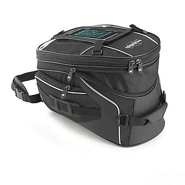 msr x6: Crna Kappa tank torba za motocikl, izrađena od tekstila, sa belim — 1