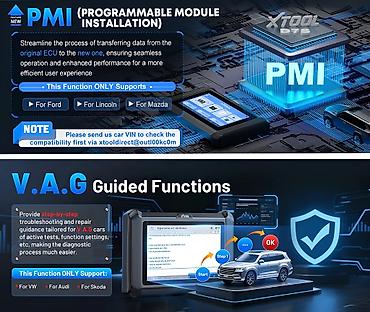 Alati za automobile: XTOOL D7S V2.0 (2026) – profesionalni dijagnostički tablet skener za — 10