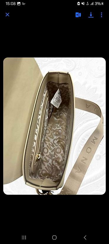 Torbe: 27 x 18 cm 5.300 Znači veća Mona torba, nije mala.15 tak dana isporuka — 8