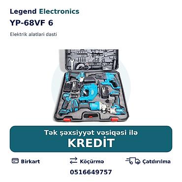 alet: Elan başlığı: Elektrik alətlər dəsti YP-68VF 6 Elektrik alətləri — 1