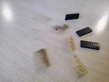 viler goblen: KONEKTOR ZA LEMLJENJE 1X8 PIN 2.54 ŽENSKI LEMNA LETVICA | Lemna — 5