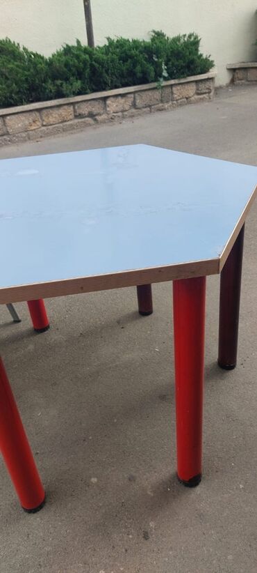 Bağ və bostan üçün digər məhsullar: Stol uşaq bagçası üçün möhkəm tək 50. M 6 stullar 120 m dəst tək — 2
