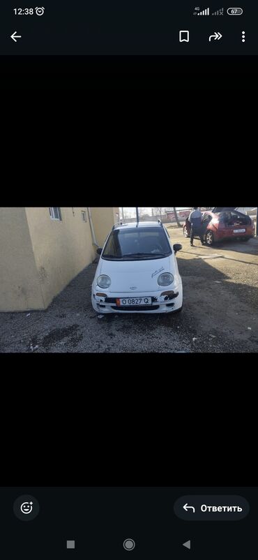 daewoo nubira бампер: Daewoo Matiz: 1999 г., 0.8 л, Автомат, Бензин, Хэтчбэк