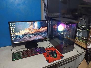 Настольные ПК и рабочие станции: Компьютер, ядер - 4, ОЗУ 16 ГБ, Игровой, Б/у, Intel Core i7, HDD + SSD — 1