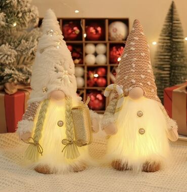 дед мороз и снегурочка: Үй жана бакча үчүн декор, Декоративдик фигура, Акылуу жеткирүү