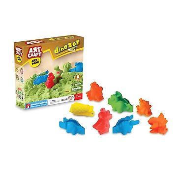 pepco ruma: ArtCraft kinetički pesak – Dino park, 500 g (šifra: 036138-10-100) — 2