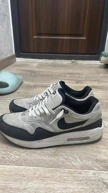 air force: Мужские кроссовки, 42.5, 43, Nike, Б/у, цвет - Серый, Самовывоз — 4