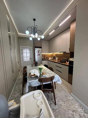 12: 3 комнаты, 83 м², Кок-Жар мкр Элитка, 11 этаж, Евроремонт — 2