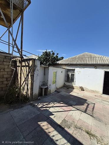 ev algi satgisi sumgayitda: Həyətyanı həyəti olan 1 mərtəbəli həyət evi 1 sotda 2 otag 1 petbex — 2