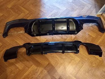 avtomobil qızdırıcı: Məhsul: Avtomobil üçün arxa bamper diffuzorları (2 ədəd) Təsvir: - — 2
