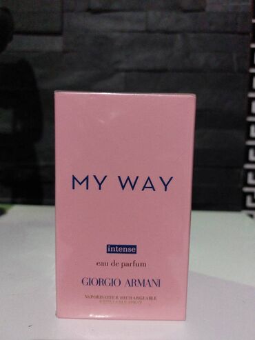 dugački ženski prsluci: Zenski Parfem Giorgio Armani My W ay Intense 90ml Original NOVO -