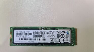 notebuk: Daxili SSD disk Samsung, 1 TB, M.2, İşlənmiş