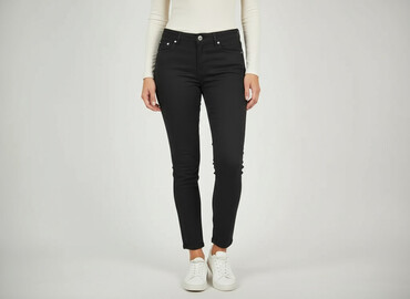 house spodnie damskie jeansy: Jeansy damskie, rozmiar L