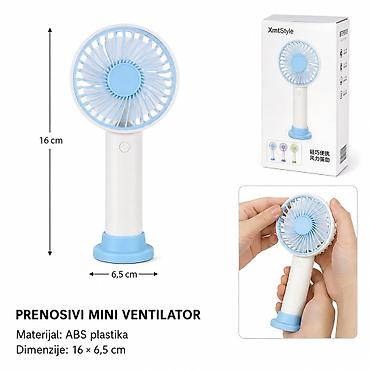 KMT Style prenosivi mini ventilator – rasterivač muva - Tip: ručni