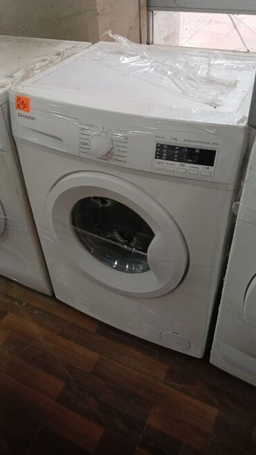 Soyuducu vitrinləri: Paltaryuyan maşın Sharp, 7 kq, İşlənmiş, Avtomat