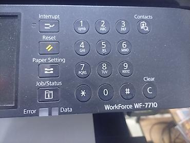 Принтеры: Epson WorkForce WF‑7710 — Состояние хороший все дюзы показывает — 2