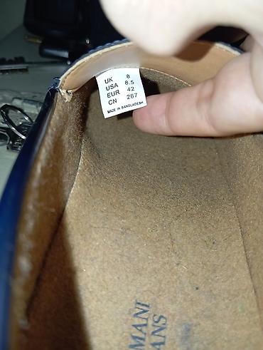 Kişi ayaqqabıları: Armani Jeans -Kişi ayaqqabısı.Orginaldır.Yaxşı vəziyəttdədir — 7