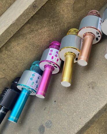 Mikrofonlar: Ws-858 Bluetooth mikrafon kalonka. Endirim 30Yox 15Azn✅ ✅Mikrafon — 7