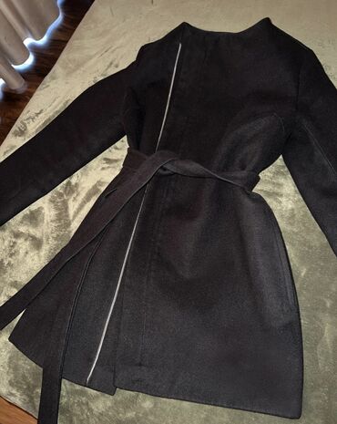 steqan qış qadın paltoları: Palto Adl, M (EU 38), rəng - Qara