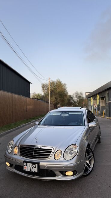 росрочку машина: Mercedes-Benz E-Class: 2005 г., 5.5 л, Автомат, Бензин, Седан