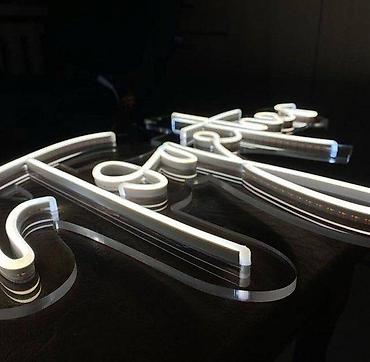 maxi staklene case: PINK LED NEON FLEX CREVO NEON TRAKA ZA PRAVLJENJE REKLAMA | *U — 5