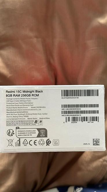 redmi note 8 a: Смартфон Xiaomi Redmi 15C (Midnight Black), 8 ГБ RAM, 256 ГБ ROM — 4