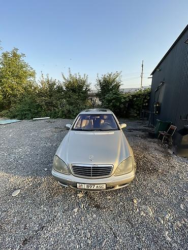 ом 646: Mercedes-Benz S-Class: 2002 г., 4.3 л, Автомат, Газ, Седан — 2