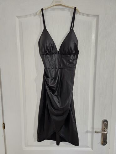 haljine dugačke: One size, color - Black, Evening, With the straps
