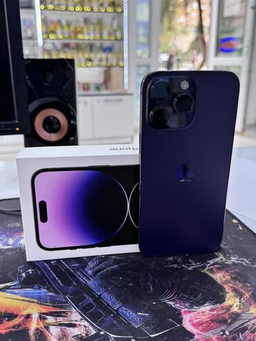 Saab: IPhone 14 Pro Max, 128 ГБ, Deep Purple, Face ID