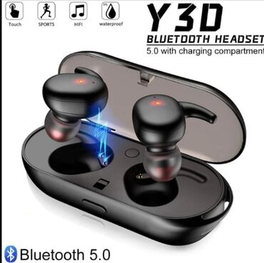 tek qulaqli nausnik: Y30 kablosuz kulaklıklar Bluetooth kulaklık TWS kulak içi Bluetooth