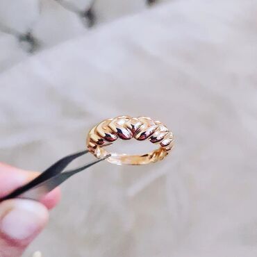 Üzüklər: Alyans, Üzük, Sarı qızıl, 585 Əyar, Qaşsız — 8