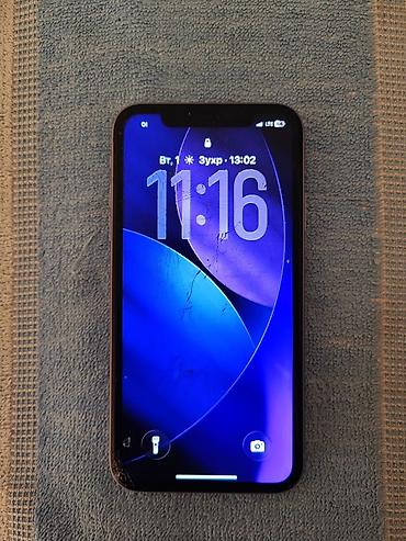 iphone d: IPhone 11, Б/у, 128 ГБ, Deep Purple, Чехол, 81 % — 2