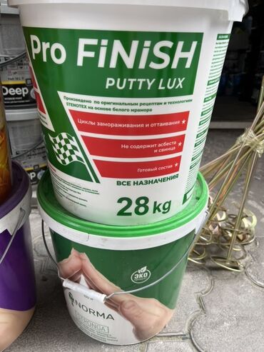 шпаклевка сена: Шпатлевка Pro Finish Putty Lux в ведре объемом 28 кг. Изготовлена по