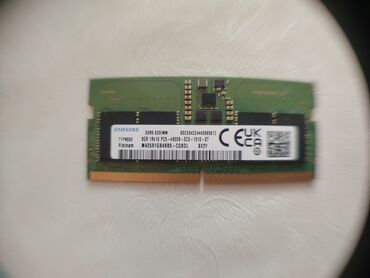 Modemlər və şəbəkə avadanlıqları: Samsung 8GB DDR5 4800MHZ Sodim ram.
8 ay islenib