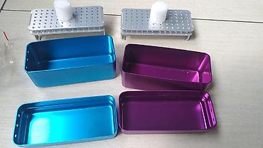 Ostali medicinski proizvodi: Stomatološke posude Petri šolje Podeljene petri šolje Inox opal — 5