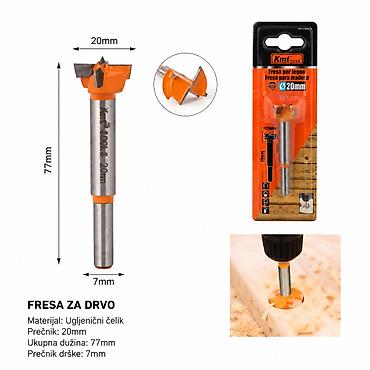 KMT Otvarač za šarke 2385679 Precizan otvarač/forstner burgija za