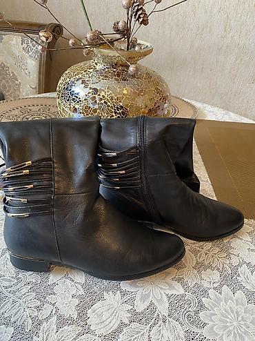 Ботинки и ботильоны: Обувь ! Кожа натуральная . Турция . 39-40 размер — 14