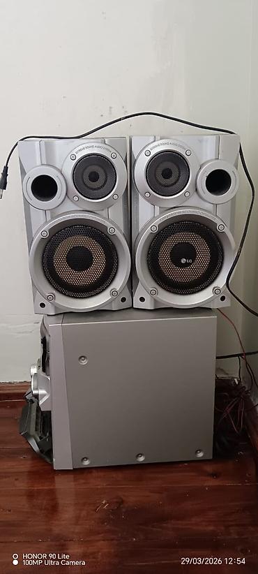 lg tone: LG ev audio sistemi – Xüsusiyyətlər: - Marka/model: LG (ön paneldə — 1