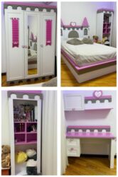 uwaq yelencekleri: Qız üçün, İşlənmiş, Təknəfərlik çarpayı, Komod, Yazı masası, Dolab